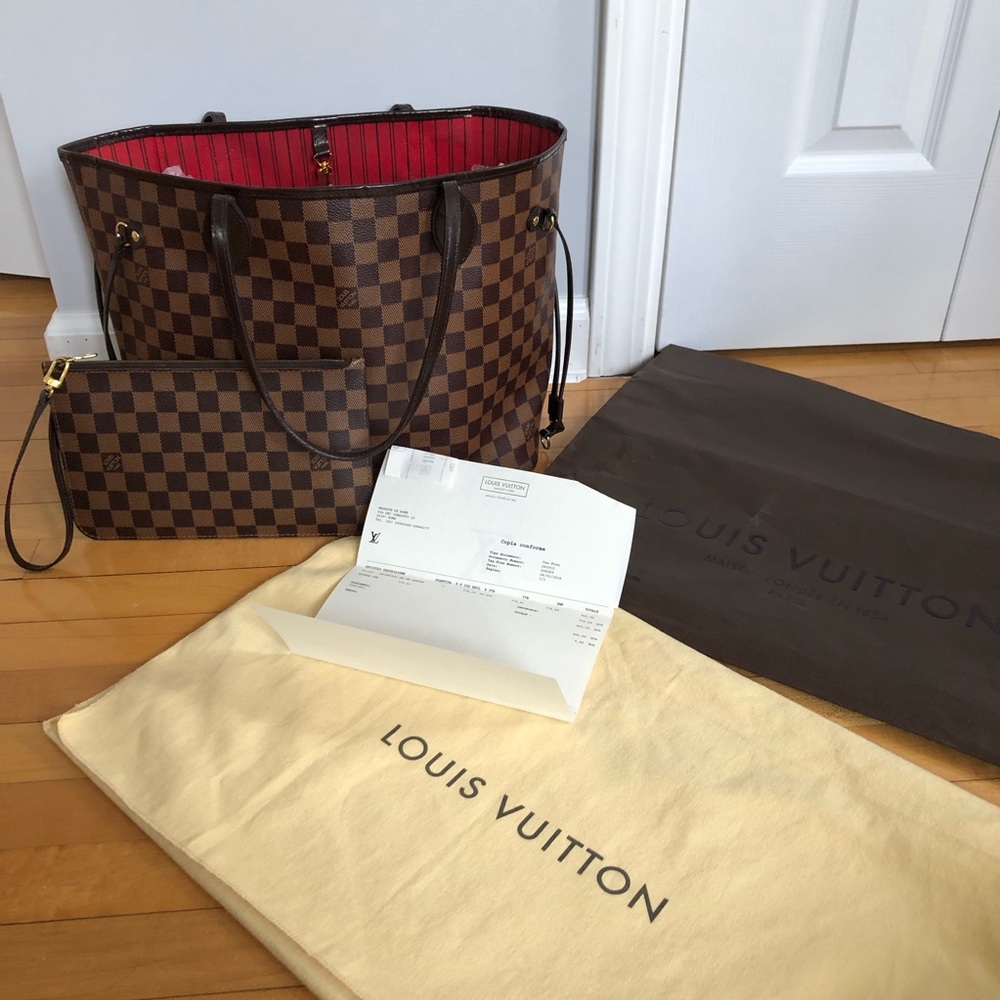 Louis Vuitton Neverfull MM Damier Ebene